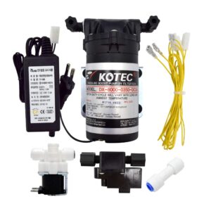 FilterTech Reverse Osmosis RO Booster Pump DIY Set - 1/4" [70~120 PSI]