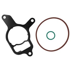 2.5l vacuum pump seal kit/rebuild power steering seals compatible with volkswagen jetta, beetle, new beetle, golf, rabbit, passat, and audi tt rs,replacement for 07k145215a 07k145100b 07k145100g.