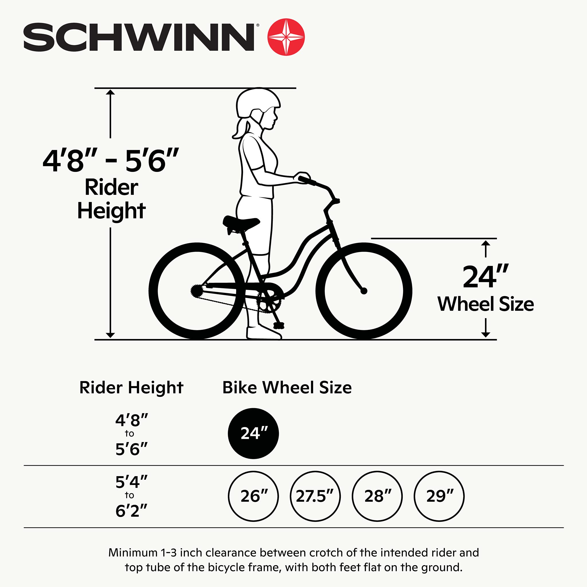 Schwinn Destiny Beach Cruiser Bike for Men Women, Ages 8 Up or Rider Height 4'8" to 5'6", 24-Inch Wheels, Single Speed, Rear Cargo Rack, Purple