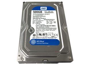 western digital 500gb sata 3.5 hard drive - wd5000aakx-60u6aa0 (renewed)