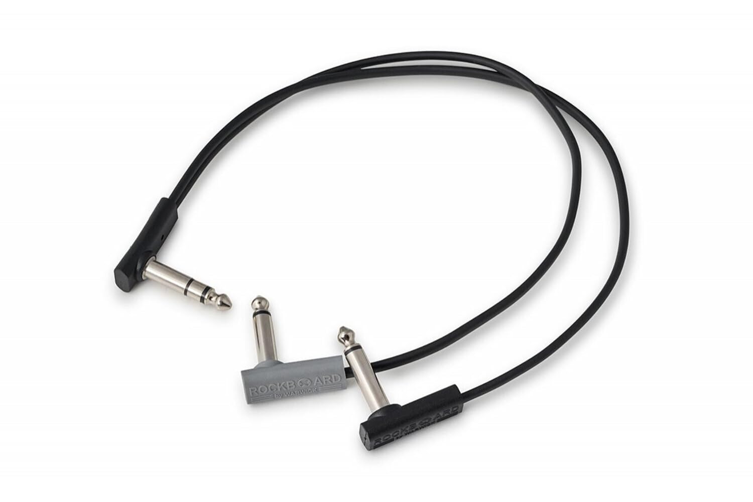 RockBoard Y Splitter Cable, 30 cm / 11.81", Black