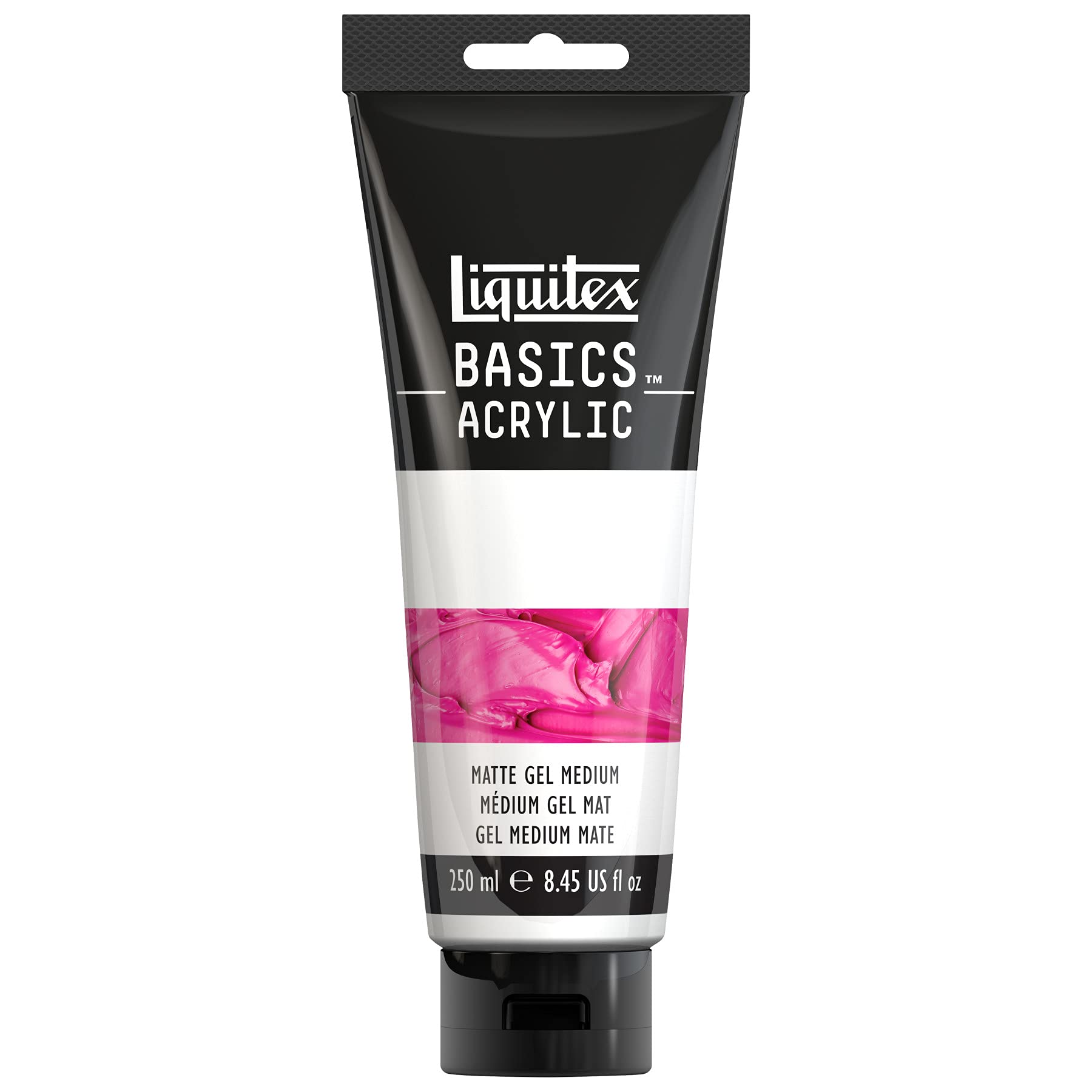 Liquitex BASICS Matte Gel Medium, 250ml (8.4oz) Tube