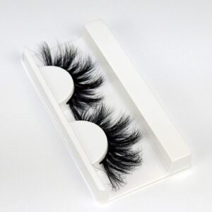Veleasha High Volume Mink Lashes Cruelty-free 25mm Long 3D Eyelashes Dramatic Look for Makeup (45A)/False Eyelashes