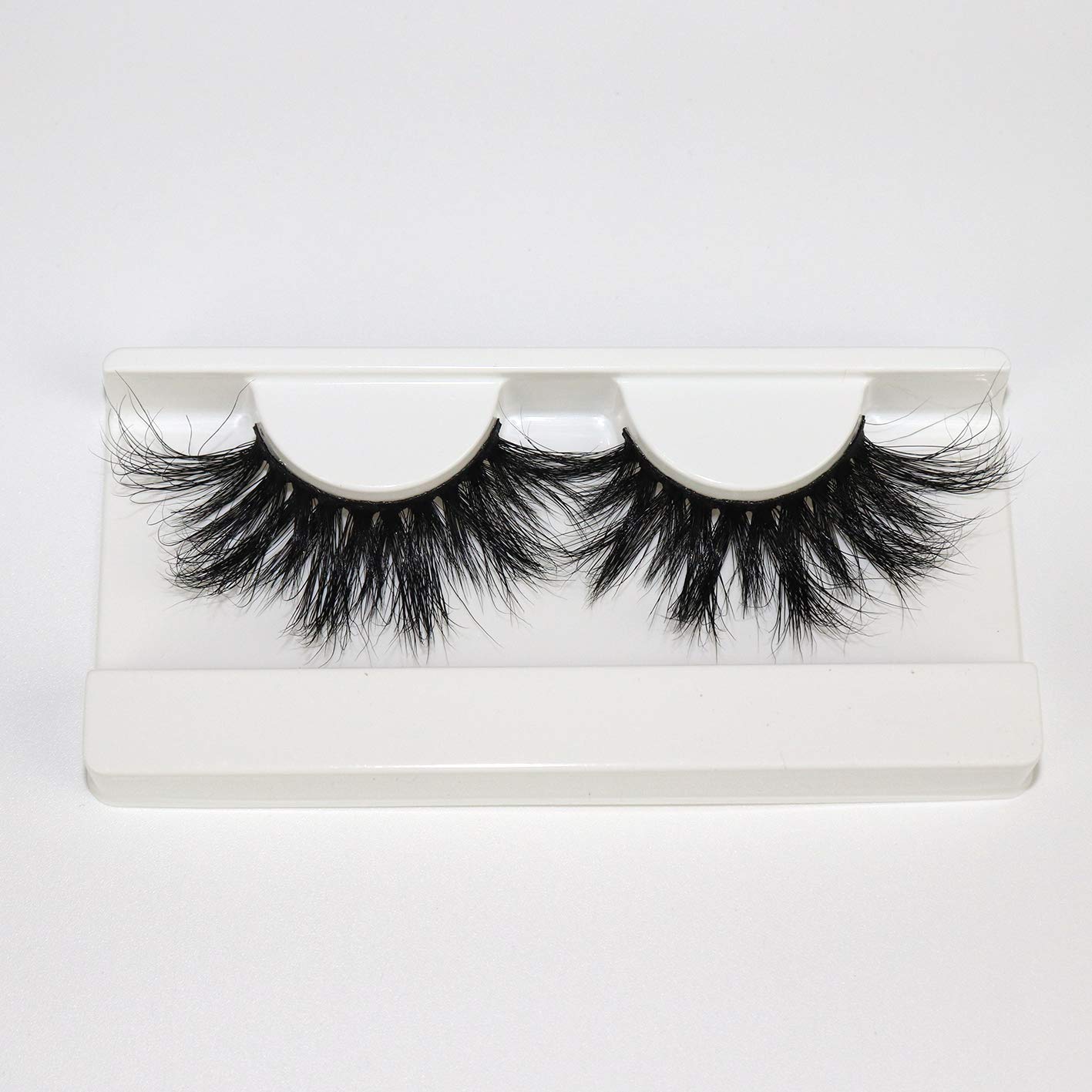 Veleasha High Volume Mink Lashes Cruelty-free 25mm Long 3D Eyelashes Dramatic Look for Makeup (45A)/False Eyelashes