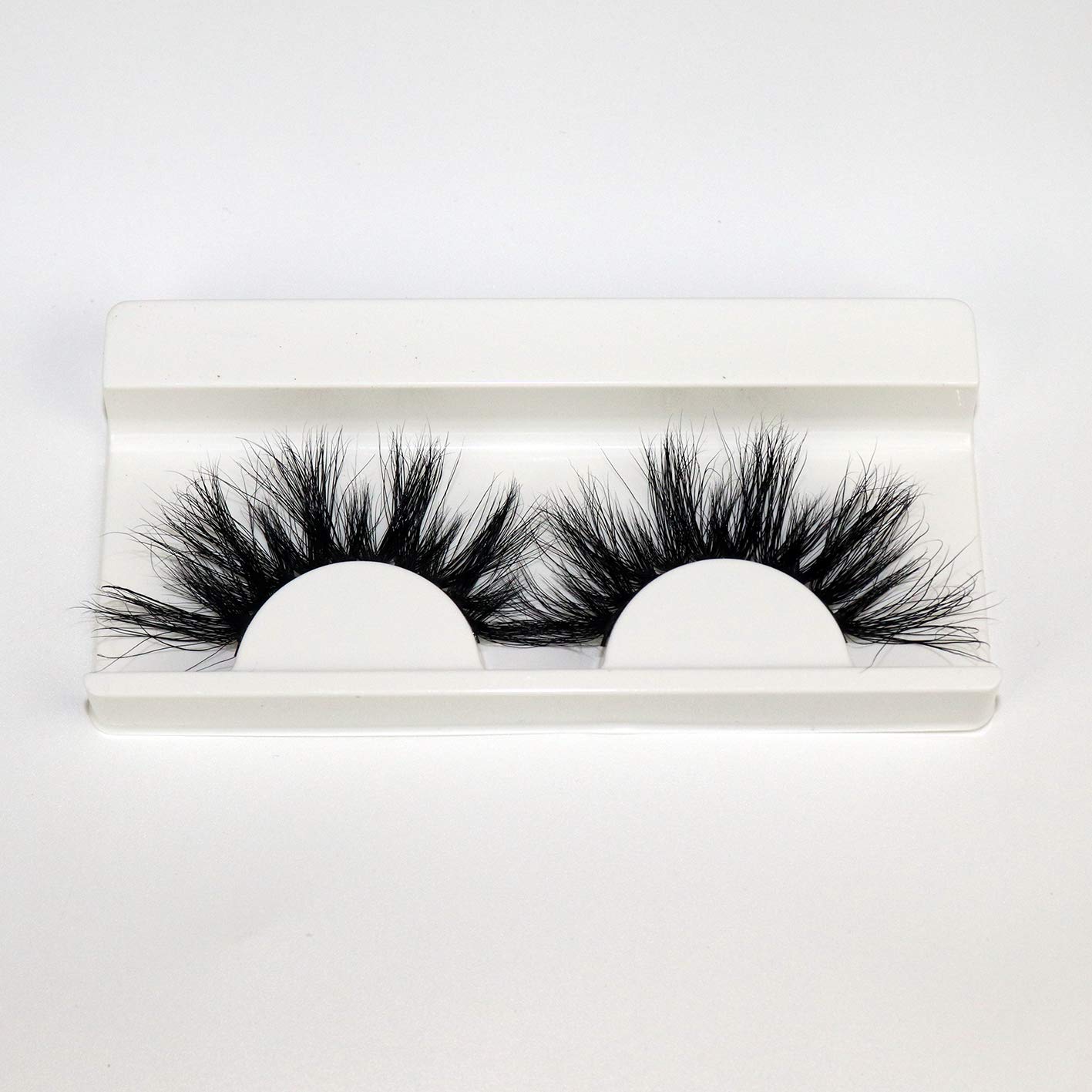 Veleasha High Volume Mink Lashes Cruelty-free 25mm Long 3D Eyelashes Dramatic Look for Makeup (45A)/False Eyelashes