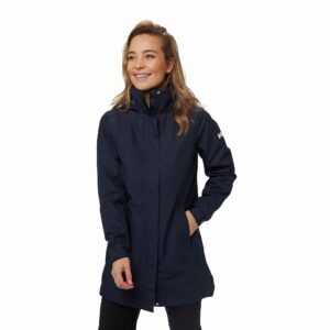 helly hansen women's aden insulated coat, 597 navy, x-small