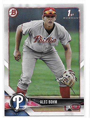 2018 Bowman Draft #BD-25 Alec Bohm