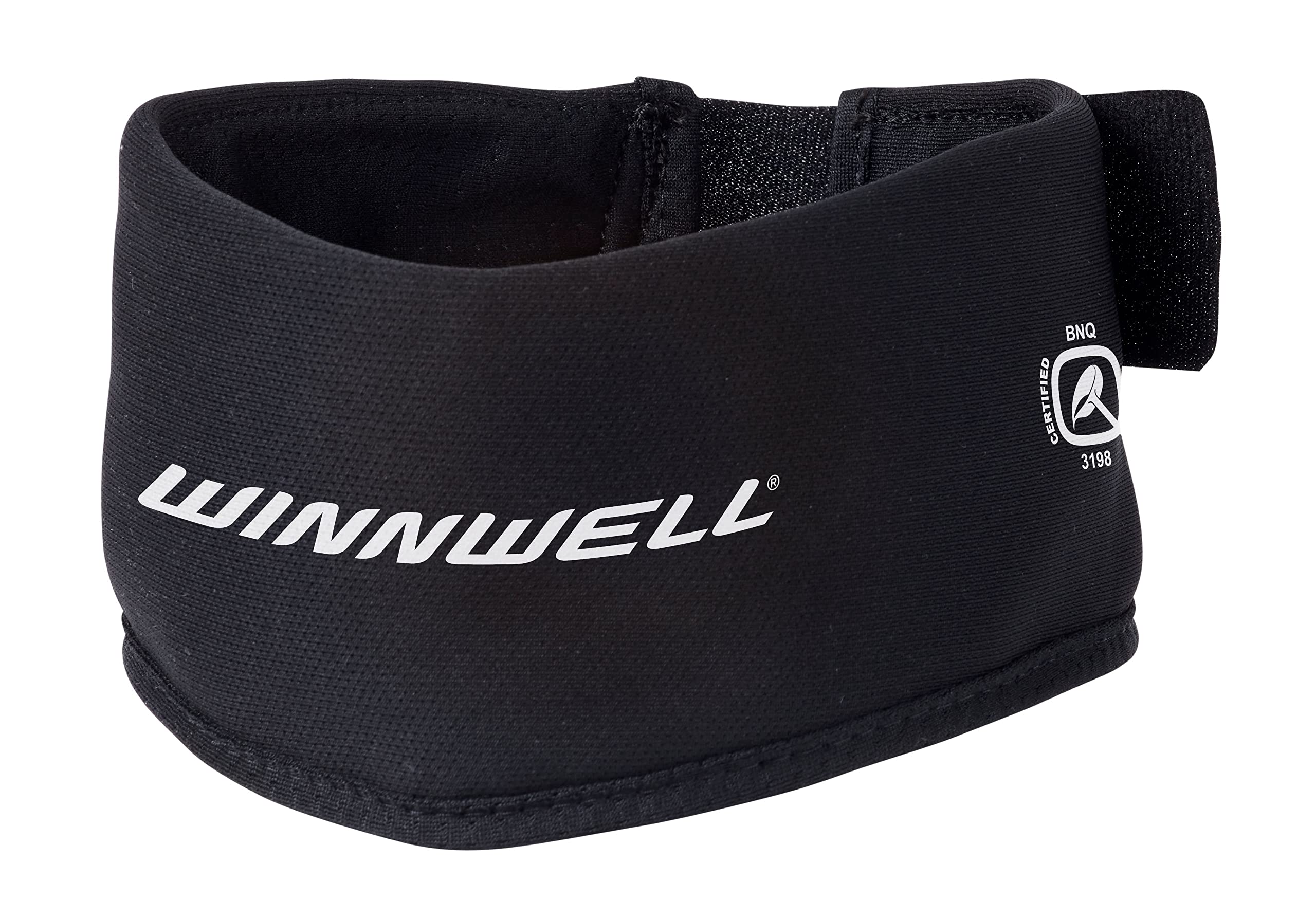 Winnwell Premium Neck Guard Collar - Ice Hockey Protection Gear Made for Senior, Youth, Men & Women - Cut Resistant Collar Protection for Hockey, Ringette, Paintball & Sports - Senior