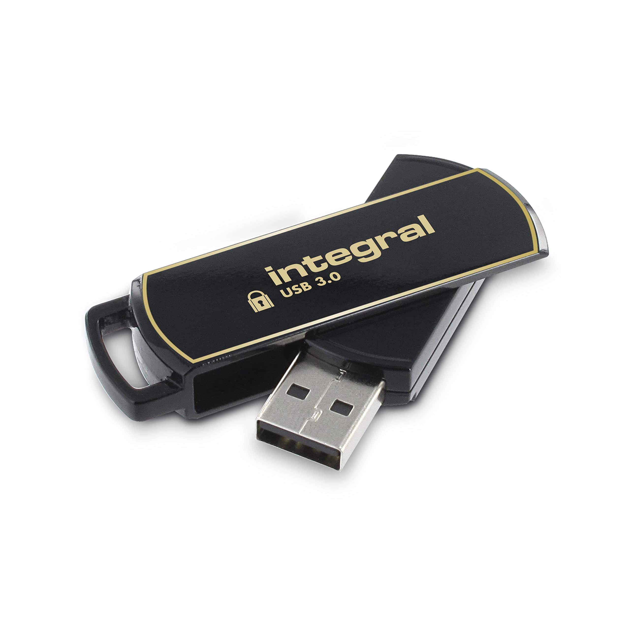 Integral 256GB Secure 360 Encrypted USB3.0 Flash Drive (256-bit AES Encryption)