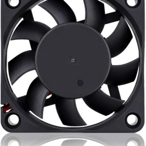 GDSTIME Dual Ball Bearing 60mm x 60mmx 15mm 12V High Speed DC Brushless Cooling Fan