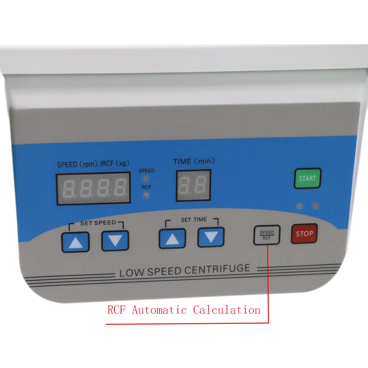 SHengwin Lab Benchtop Centrifuge Machine 10ml/15ml x 8, Laboratory PRP Centrifuge with Speed and Time, Lab Low Speed Desktop Centrifugal Machine 100-4000rpm