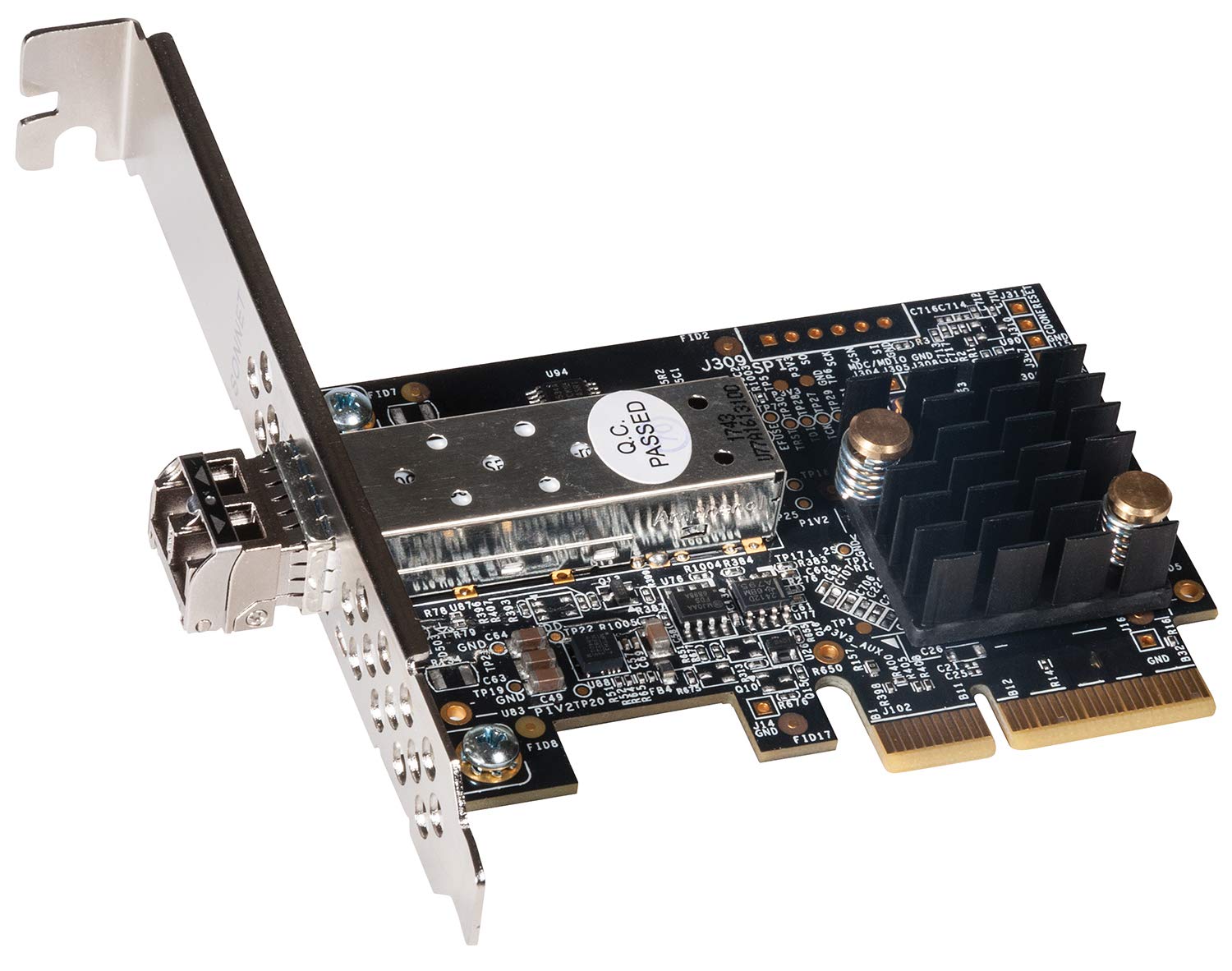 SoNNeT Presto Solo 10GbE SFP+ PCIe Card (G10E-SFP-1X-E3)