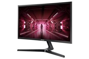 samsung 24-inch crg5 144hz curved gaming monitor (lc24rg50fqnxza) â€“ computer monitor, 1920 x 1080p resolution, 4ms response, freesync, game mode, hdmi