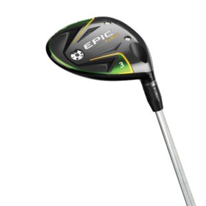 Callaway Golf 2019 Epic Flash Fairway Wood, 3 Wood, 15.0 Degrees, Right Hand, Stiff Flex Black