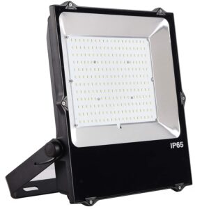 outdoor 150w led flood lights, ip65 waterproof 5000k daylight 28000lm, 350w-450w mh/hps equivalent, outdoor security floodlights for garden, yard, home, backyard, patio etl dlc