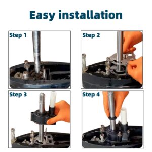 GHmarine 96148A8 Water Pump Impeller Kit Replaces Mercury Outboards MerCruiser Alpha One Stern Drives 46-96148A8 96148Q8