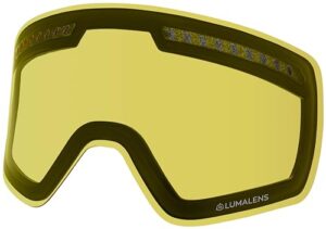 dragon unisex nfxs snow goggle replacement lens - photochromic yellow