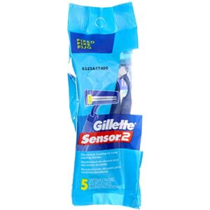 Procter & Gamble 1573411 Gillette Sensor2 Mens Disposable Razors - 2 Count