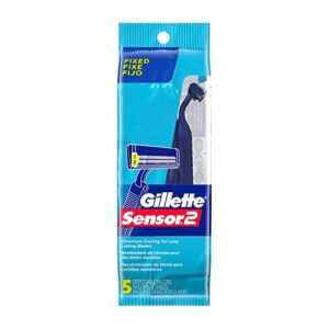 Procter & Gamble 1573411 Gillette Sensor2 Mens Disposable Razors - 2 Count