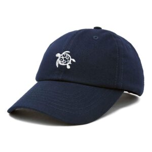 DALIX Turtle Hat Nature Womens Baseball Cap in Navy Blue