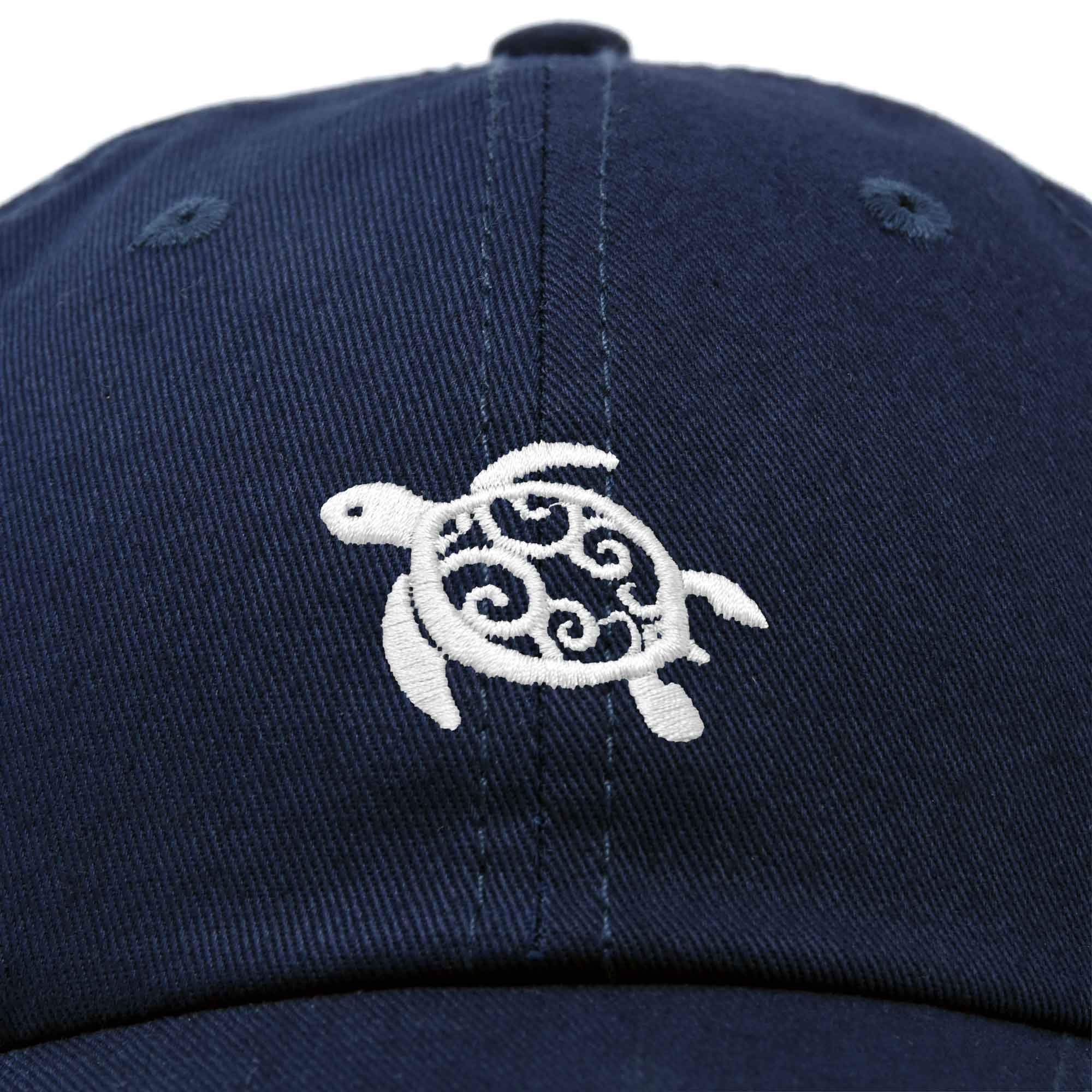 DALIX Turtle Hat Nature Womens Baseball Cap in Navy Blue