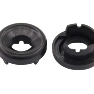 NewYall Pack of 2 Transmission Shift Overdrive Switch Button Gear Shifter Handle Bezel Cap Ring