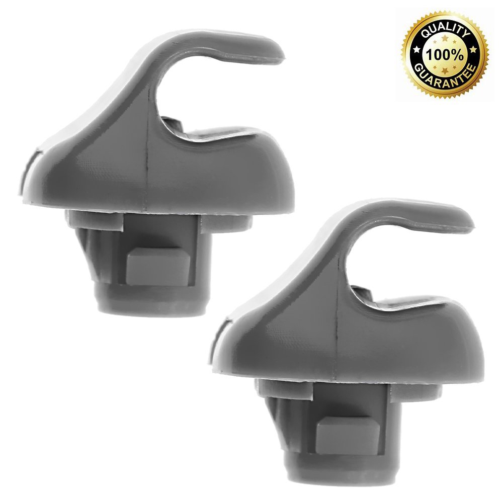 Interior Sun Visor Clips Sunvisor Retainer Clips Sunvisor Clip Replacement for Honda Civic CR-V Acura TSX RSX Replace#74437, 88217S04003ZA, 88217-S04-003ZA (2Pcs)