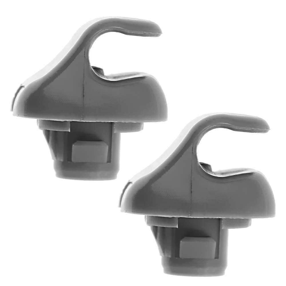 Interior Sun Visor Clips Sunvisor Retainer Clips Sunvisor Clip Replacement for Honda Civic CR-V Acura TSX RSX Replace#74437, 88217S04003ZA, 88217-S04-003ZA (2Pcs)