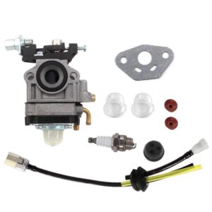 AISEN Carburetor for WYK-352 Shindaiwa C282 T282 T282X A021003260 A021003261 A021003262 Fuel Line Tune Up Kit