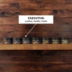 Live Bearded: Beard Butter, Made in USA - Executive, 3oz - Beard Leave in Conditioner Beard Care, All-Natural Beard Softener with Shea Butter