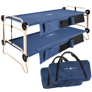 Disc-O-Bed Extra Large, with 2 Side Organizers, Navy