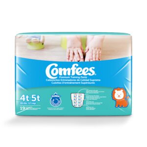 comfees boy training pants - size 4t-5t, 19 count (pack of 6)