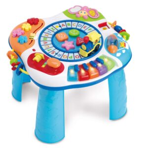 winfun letter train and piano activity table