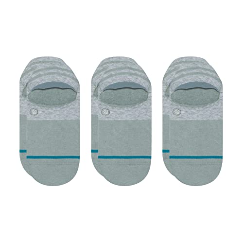 Stance No Show Gamut 2 Socks [3 Pack] (Medium, Grey Heather)