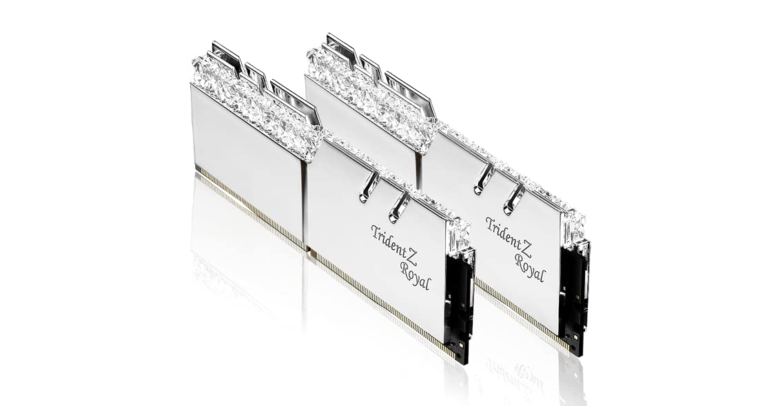 G.Skill Trident Z Royal 16GB DDR4 3200MHz Memory Module (16GB, 2x8GB, DDR4, 3200MHz)