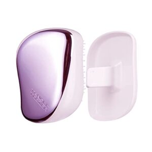 tangle teezer | the compact styler detangling hairbrush for wet & dry hair | perfect for traveling & on the go | lilac gleam