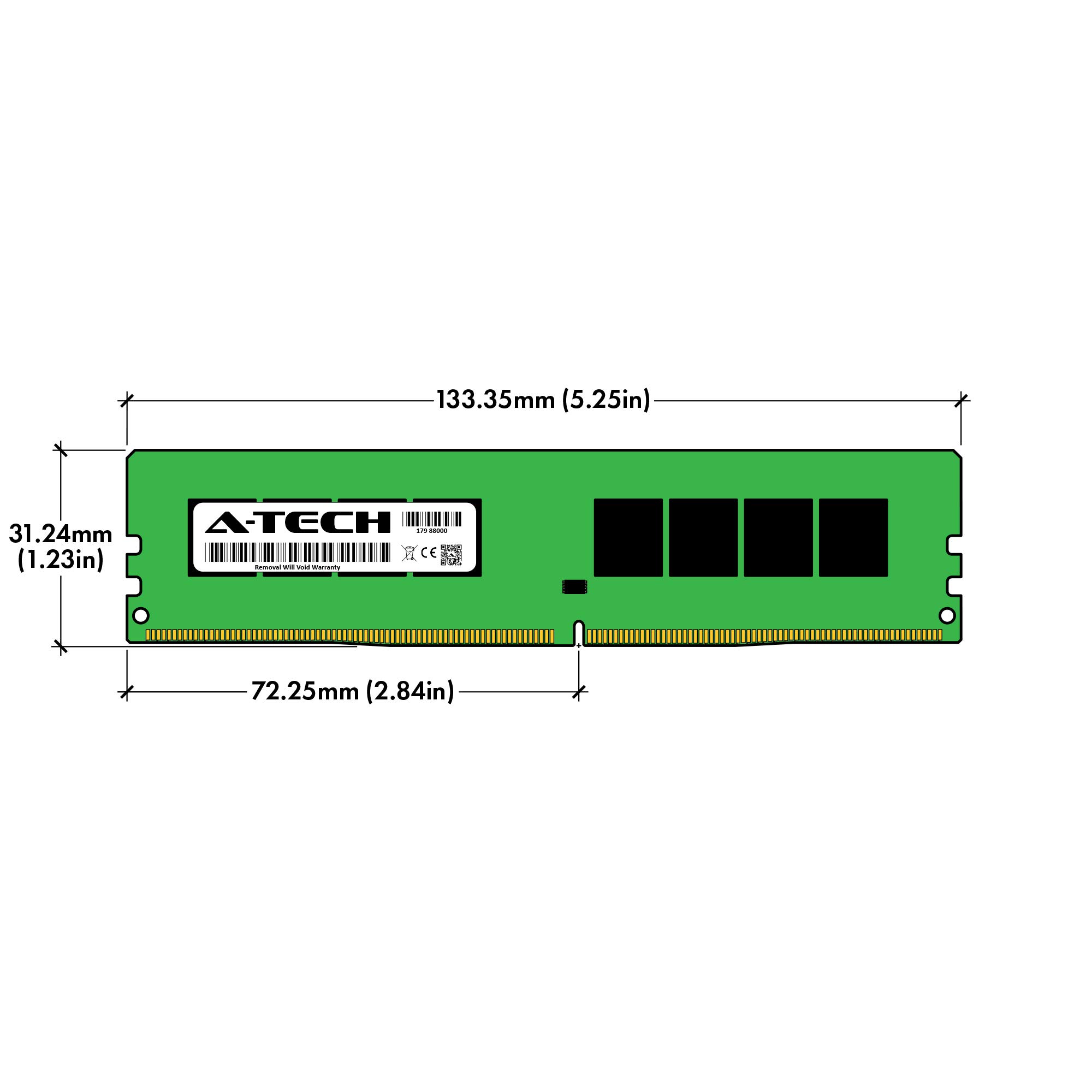 A-Tech 16GB RAM for Dell OptiPlex XE3, 7070, 7060, 5070, 5060, 3070, 3060 (Tower/SFF) | DDR4 2666 MHz DIMM PC4-21300 UDIMM Memory Upgrade