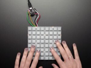 adafruit neotrellis rgb driver pcb for 4x4 keypad (3954)