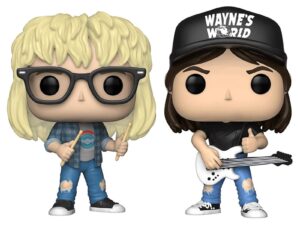 funko pop! movies: wayne's world collectible vinyl figures, 3.75" (set of 2)