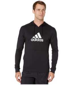 adidas back to school pullover hoodie black/white md