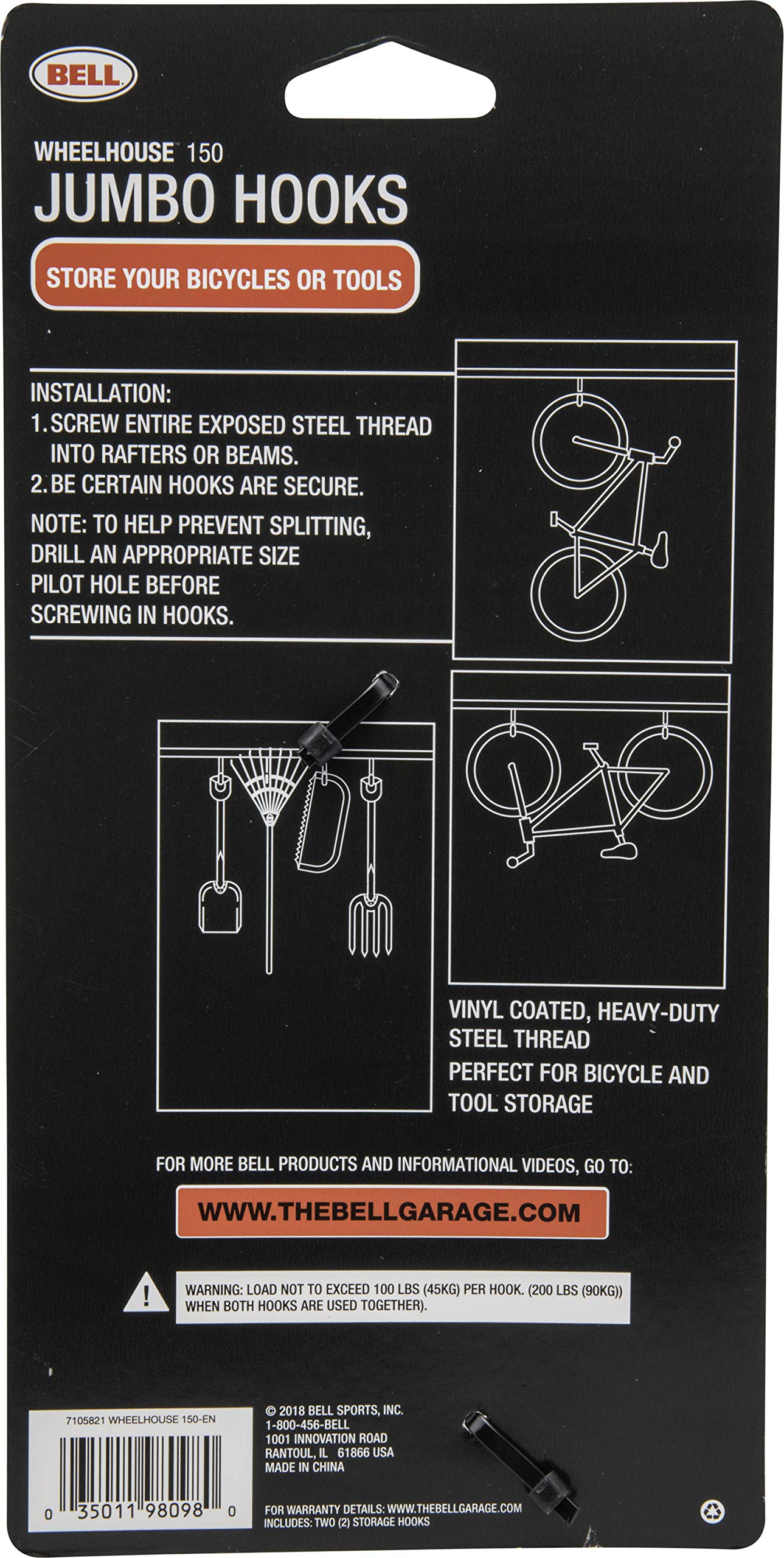 Wheelhouse 150 Jumbo Hooks