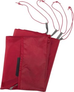 msr universal 1-person tent footprint tarp, regular - 83 x 28 inches,red