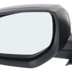 Kool-Vue Mirror Compatible with 2010-2013 Mazda 3, 2010 3 Sport and 2012-2013 3 Sport Driver Side With Manual Folding