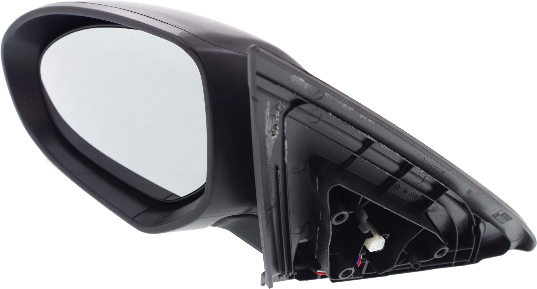 Kool-Vue Mirror Compatible with 2010-2013 Mazda 3, 2010 3 Sport and 2012-2013 3 Sport Driver Side With Manual Folding