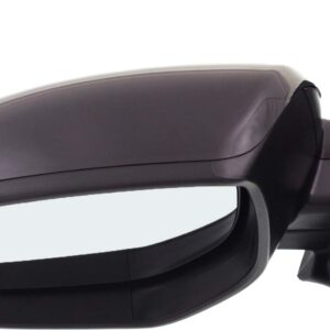 Kool-Vue Mirror Compatible with 2010-2013 Mazda 3, 2010 3 Sport and 2012-2013 3 Sport Driver Side With Manual Folding