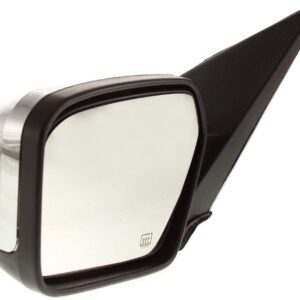 Kool-Vue Mirror Driver Side Compatible with 2006 Lincoln Zephyr & 2007-2010 MKZ Power Glass, Heated, With memory, With Puddle Light - FO1320322