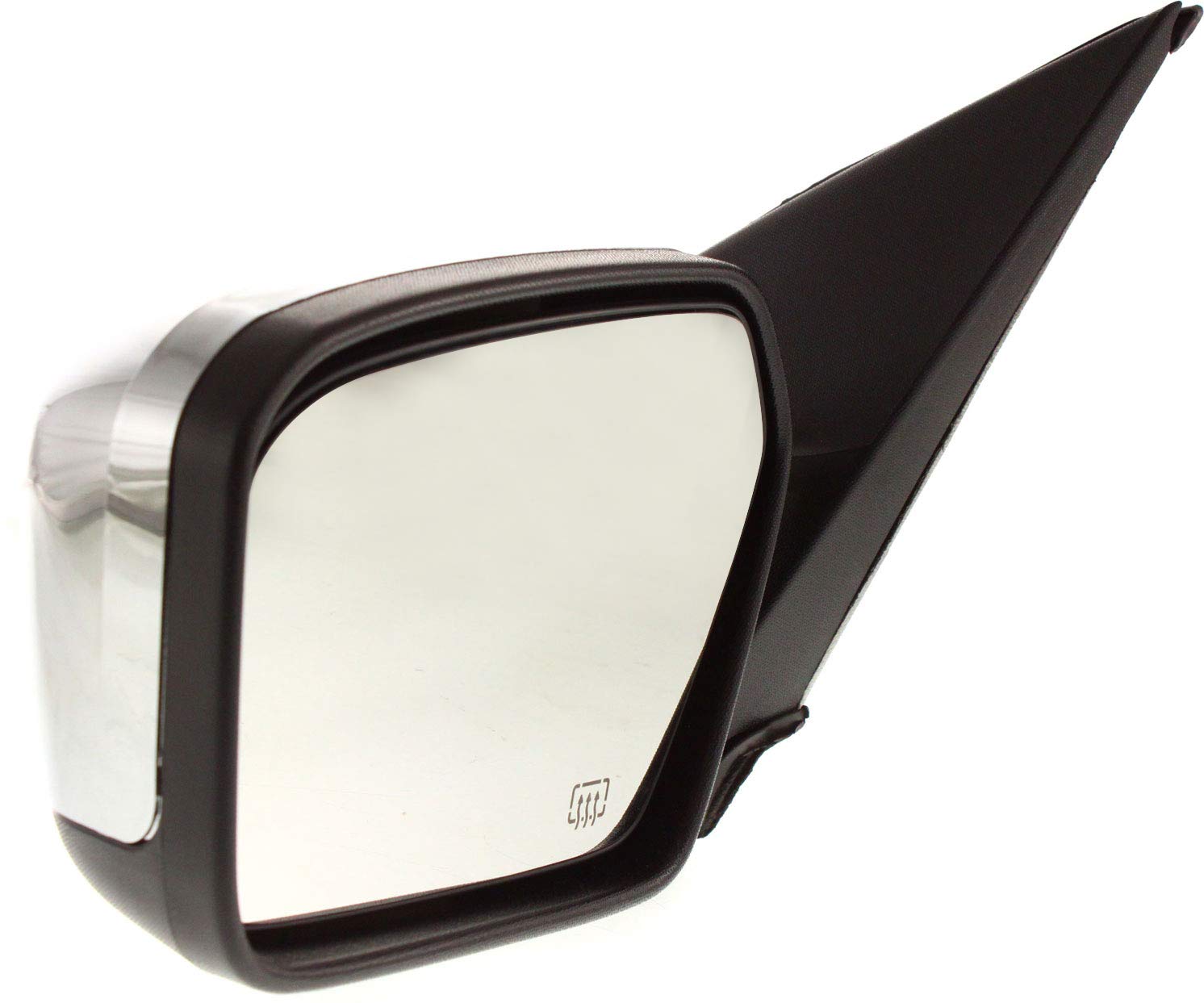 Kool-Vue Mirror Driver Side Compatible with 2006 Lincoln Zephyr & 2007-2010 MKZ Power Glass, Heated, With memory, With Puddle Light - FO1320322