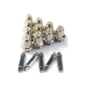 plasma electrode tip kit 125069 125070 for miller apt3000 plasma cutting torch 15pcs