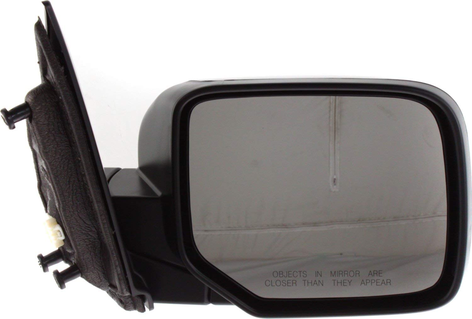 Kool-Vue Mirror Compatible with 2009-2015 Honda Pilot Passenger Side Manual Folding, Heated, Paintable, Power Glass