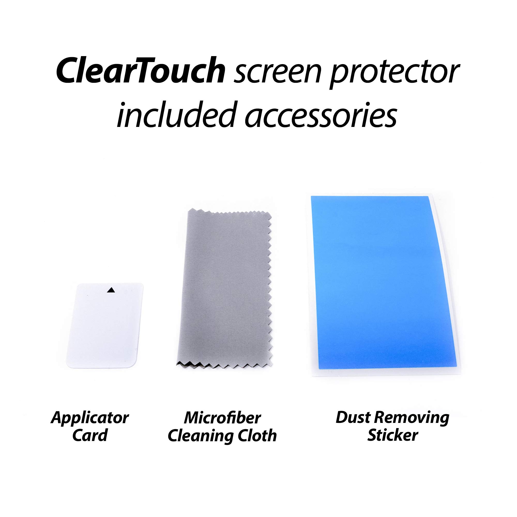 BoxWave Screen Protector Compatible with CAT S48C - ClearTouch Anti-Glare (2-Pack), Anti-Fingerprint Matte Film Skin for CAT S48C